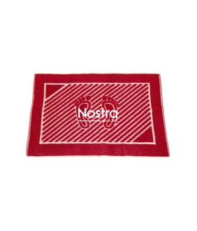 Frotinis vonios kilimėlis 850J T0174-WINE RED T0174-WINE RED