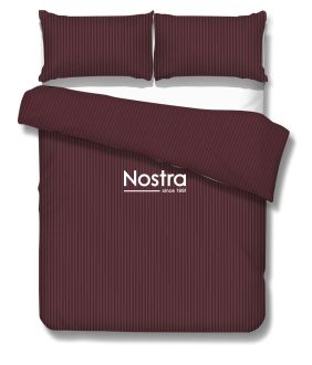 Sateen pillow cases MONACO-BED 00-0453-1 BURGUNDY MON 00-0453-1 BURGUNDY MON