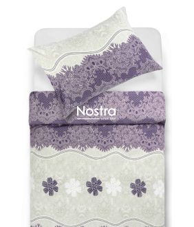 Cotton bedding set DENIM 40-1007/40-1140-PLUM 40-1007/40-1140-PLUM