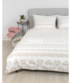 Flannel bedding set BANKS 40-1497-SAND 40-1497-SAND
