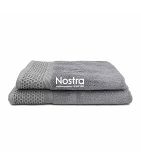 Набор полотенец, 2 шт., AURASOFT-600 T0195-GREY M18 T0195-GREY M18
