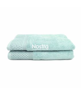 2 piece towel set AURASOFT-600 T0195-MINT T0195-MINT