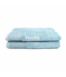 2 dalių rankšluosčių komplektas AURASOFT-600 T0195-PASTEL BLUE T0195-PASTEL BLUE