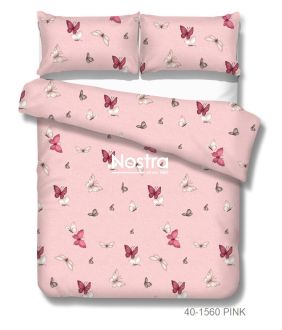 Polycotton bedding set ABSTRACT 40-1560-PINK 40-1560-PINK