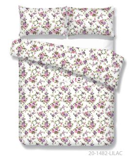 Patalynės komplektas GĖLĖS 20-1482-LILAC 20-1482-LILAC