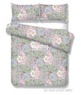 Постельное белье ЦВЕТЫ 20-1830-LIGHT GREY 20-1830-LIGHT GREY