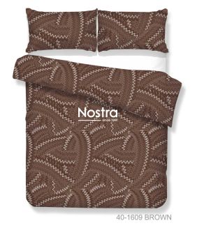 Patalynės komplektas ABSTRAKCIJA 40-1609-BROWN 40-1609-BROWN