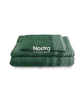 3 dalių rankšluosčių komplektas T0203 T0203-DARK GREEN T0203-DARK GREEN