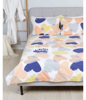 Flannel bedding set BARRETT 40-1545-BLUE 40-1545-BLUE