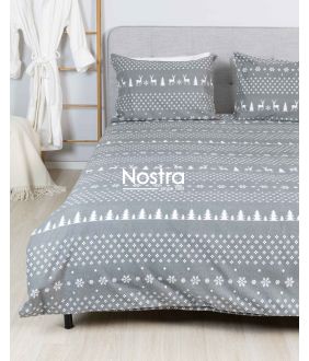 Фланелевое постельное бельё BIANCA 10-0544-GREY 10-0544-GREY