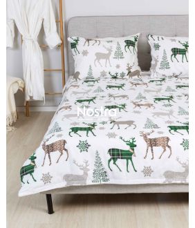 Flannel bedding set BO 40-1496-GREEN 40-1496-GREEN