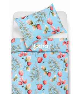 Cotton bedding set DANIELLA 40-1474-SKY BLUE 40-1474-SKY BLUE
