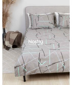Flannel bedding set BRYNN 30-0825-GREY 30-0825-GREY