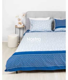Flannel bedding set BRYNLEE 40-1557-BLUE 40-1557-BLUE