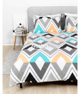 Flannel bedding set BRINLEY 30-0826-GREY 30-0826-GREY