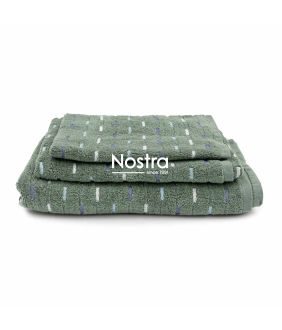 Набор полотенец, 3 шт., 550 ZERO TWIST T0207-MIST GREEN T0207-MIST GREEN