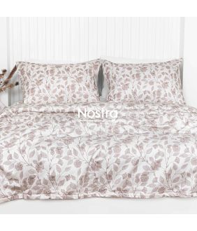 PREMIUM maco sateen bedding set CARLA 40-1553-BROWN 40-1553-BROWN