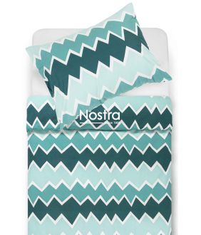Cotton bedding set DUA 30-0794-PETROL 30-0794-PETROL