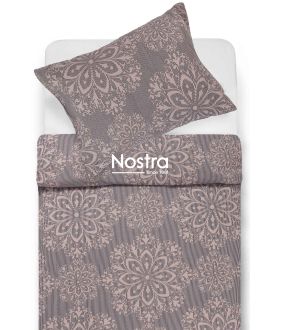 Cotton bedding set DONNIE 20-1289-DARK CACAO 20-1289-DARK CACAO