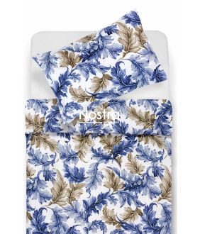 Cotton bedding set DANIA 40-1468-BLUE 40-1468-BLUE