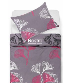 Drobės patalynės komplektas DUANE 40-1499-GREY 40-1499-GREY