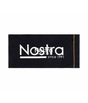 Žakardiniai rankšluosčiai 600J T0198-BLACK WHITE T0198-BLACK WHITE