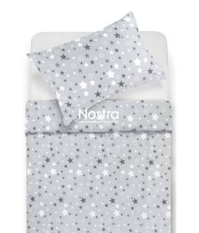 Polycotton bedding set CHILDREN 10-0475-GREY 10-0475-GREY