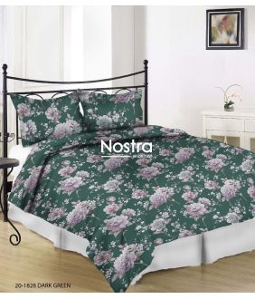 Maco sateen pillow cases with zipper 20-1828-DARK GREEN 20-1828-DARK GREEN
