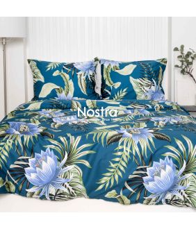 PREMIUM maco sateen bedding set CALLIOPE 20-1827-PETROL 20-1827-PETROL