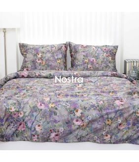 PREMIUM maco sateen bedding set CHARLEIGH 20-1824-VIOLET 20-1824-VIOLET