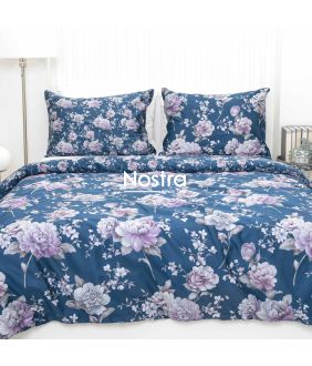 PREMIUM maco sateen bedding set COLBY 20-1828/20-1851-NAVY 20-1828/20-1851-NAVY