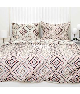 PREMIUM maco sateen bedding set CHERYE 40-1581/40-1582-BROWN 40-1581/40-1582-BROWN
