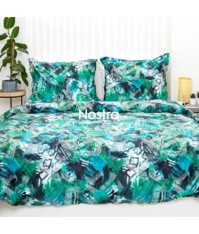 PREMIUM mako satino patalynė CHAROLETTE 40-1570-GREEN 40-1570-GREEN
