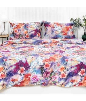 PREMIUM maco sateen bedding set CLARE 20-1867/20-1868-ORANGE 20-1867/20-1868-ORANGE
