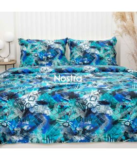 PREMIUM mako satino patalynė CHAROLETTE 40-1570-BLUE 40-1570-BLUE
