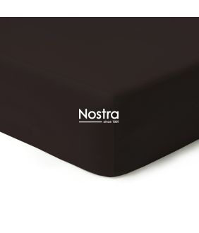 Satino paklodės su guma 00-0154-DARK BROWN