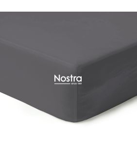 Сатиновая простынь на резинке 00-0240-IRON GREY 00-0240-IRON GREY