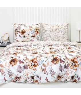 PREMIUM maco sateen bedding set CISSIE 20-1932/20-1933-TERRACOTTA 20-1932/20-1933-TERRACOTTA