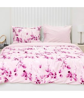 Постельное белье из Mako Сатина CAYE 20-1925/00-0523-FUCHSIA LIGHT ROSE 20-1925/00-0523-FUCHSIA LIGHT ROSE