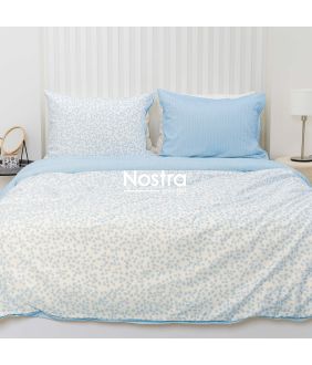 PREMIUM maco sateen bedding set CHARISMA 20-1911/30-0877-BLUE 20-1911/30-0877-BLUE